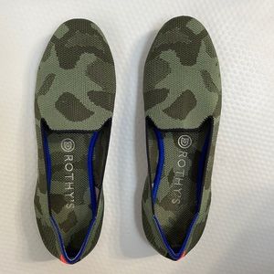 Rothy’s Size 9 Camouflage Loafers
